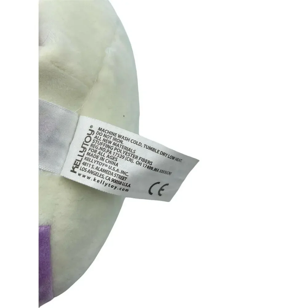 Cora Calico Squishmallows Purple White Pastel 10